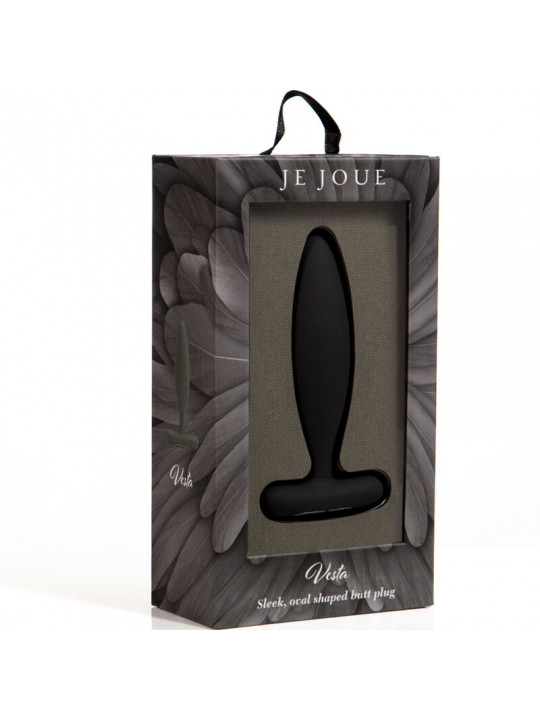 JE JOUE - VIBRATORE PLUG ANALE VESTA NERO