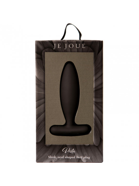 JE JOUE - VIBRATORE PLUG ANALE VESTA NERO