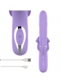 INTENSE - VIBRATORE MULTIFUNZIONE RICARICABILE BILLIE ASPIRANTE E PULSANTE VIOLA