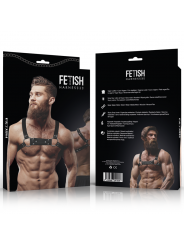 FETISH SUBMISSIVE ATTITUDE - PETTORINA PER BULLDOG IN ECOPELLE DA UOMO TAGLIA M/L