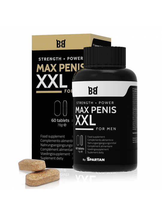 BLACK BULL - MAX PENIS XXL FORZA + POTENZA PER UOMINI 60 COMPRESSE