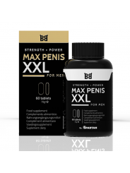 BLACK BULL - MAX PENIS XXL FORZA + POTENZA PER UOMINI 60 COMPRESSE