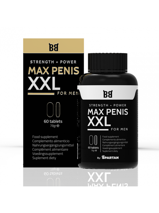 BLACK BULL - MAX PENIS XXL FORZA + POTENZA PER UOMINI 60 COMPRESSE