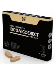 BLACK BULL - 100% VIGOERECT VIGORE + FORZA PER UOMINI 10 COMPRESSE