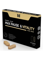 BLACK BULL - MAX PAUSE & VITALITY RETARDANT PER UOMINI 10 CAPSULE