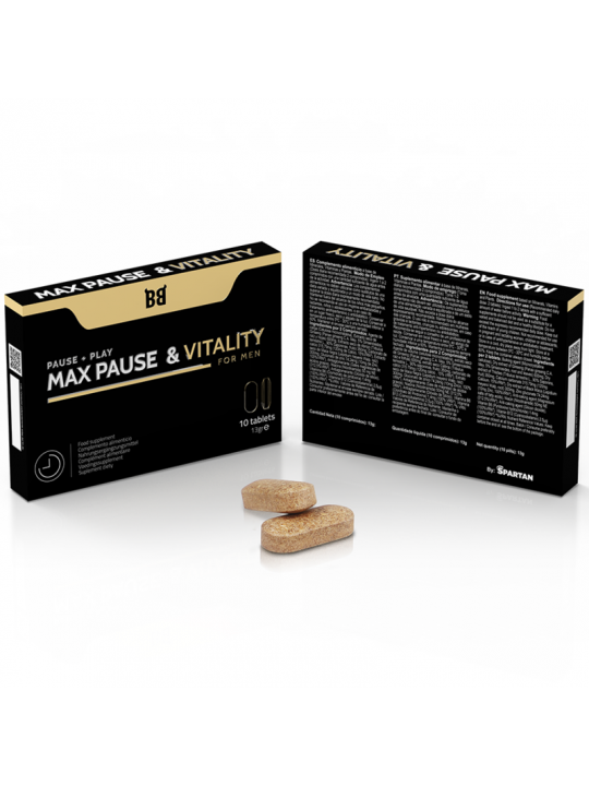 BLACK BULL - MAX PAUSE & VITALITY RETARDANT PER UOMINI 10 CAPSULE