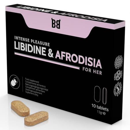 BLACK BULL - LIBIDINE E AFRODISIA PIACERE INTENSO PER LEI 10 COMPRESSE