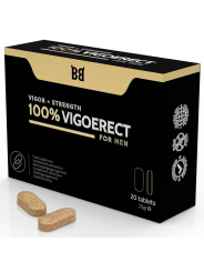 BLACK BULL - 100% VIGOERECT VIGORE + FORZA PER UOMINI 20 COMPRESSE