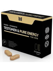 BLACK BULL - TESTOMEN E POTENZIATORE DI ENERGIA PURA PER UOMINI 20 CAPSULE