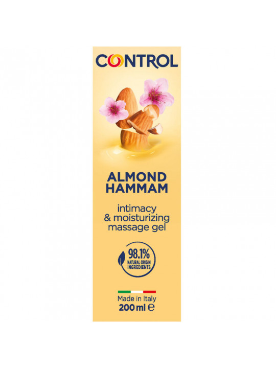 CONTROL - GEL DA MASSAGGIO HAMMAM ALLE MANDORLE 3 IN 1 200 ML