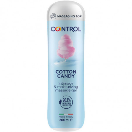 CONTROL - GEL DA MASSAGGIO ZUCCHERO FIOTATO 3 IN 1 200 ML