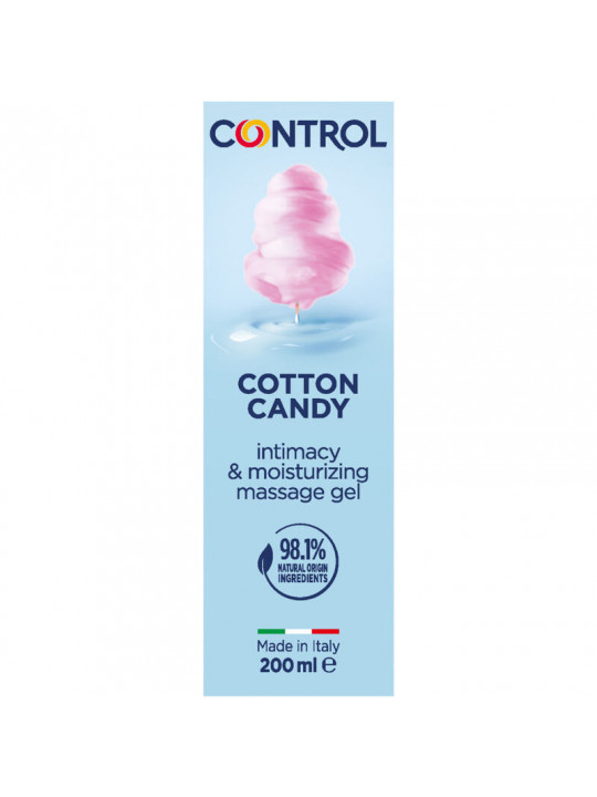 CONTROL - GEL DA MASSAGGIO ZUCCHERO FIOTATO 3 IN 1 200 ML