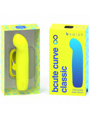 B SWISH - BCUTE CURVE INFINITE CLASSIC VIBRATORE IN SILICONE RICARICABILE GIALLO