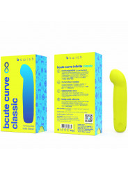 B SWISH - BCUTE CURVE INFINITE CLASSIC VIBRATORE IN SILICONE RICARICABILE GIALLO