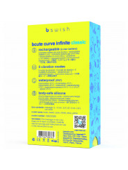 B SWISH - BCUTE CURVE INFINITE CLASSIC VIBRATORE IN SILICONE RICARICABILE GIALLO