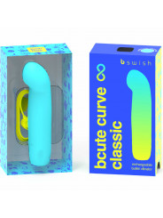 B SWISH - BCUTE CURVE INFINITE CLASSIC VIBRATORE RICARICABILE IN SILICONE BLU