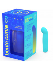 B SWISH - VIBRATORE RICARICABILE IN SILICONE BLU BCUTE CURVE INFINITE CLASSIC EDIZIONE LIMITATA