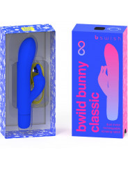 B SWISH - BWILD BUNNY INFINITE CLASSIC VIBRATORE RICARICABILE IN SILICONE BLU