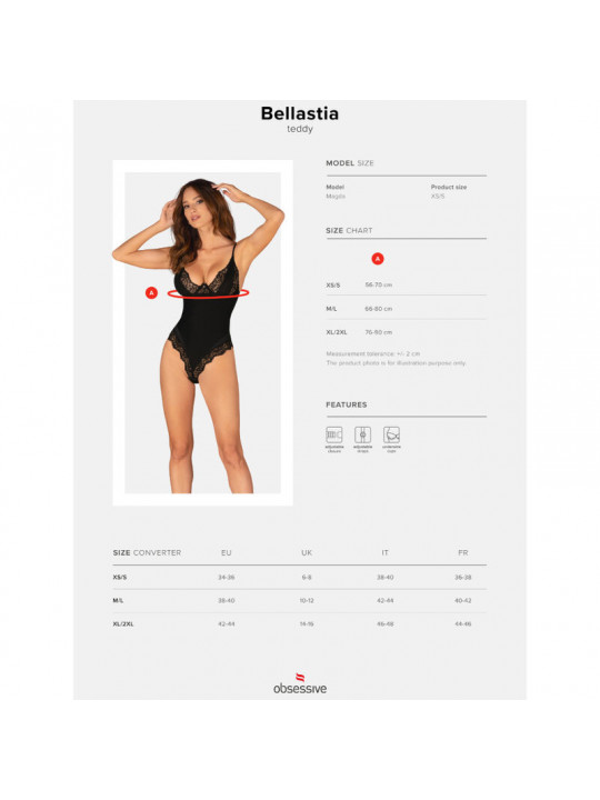 OBSESSIVE - BELLASTIA TEDDY M/L