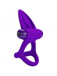 PRETTY LOVE - ANELLO VIBRATORE 10 VIBRAZIONI IN SILICONE VIOLETTO