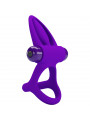 PRETTY LOVE - ANELLO VIBRATORE 10 VIBRAZIONI IN SILICONE VIOLETTO