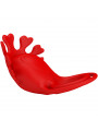 PRETTY LOVE - ANELLO VIBRATORE RUBEN 7 VIBRAZIONI IN SILICONE ROSSO