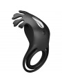 PRETTY LOVE - ANELLO VIBRATORE RUBEN 7 VIBRAZIONI IN SILICONE NERO