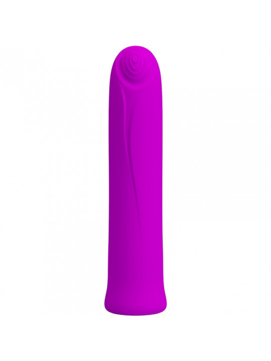 PRETTY LOVE - VIBRATORE CURTIS MINI SUPER POWER 12 VIBRAZIONI IN SILICONE VIOLETTO