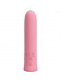 PRETTY LOVE - VIBRATORE CURTIS MINI SUPER POWER 12 VIBRAZIONI IN SILICONE ROSA