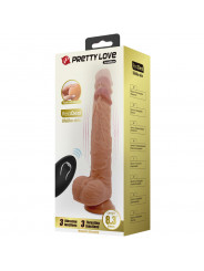 PRETTY LOVE - DILDO IN SILICONE JONATHAN 3 VIBRAZIONI + 3 MISURE DI INSERIMENTO TELECOMANDO 21 CM