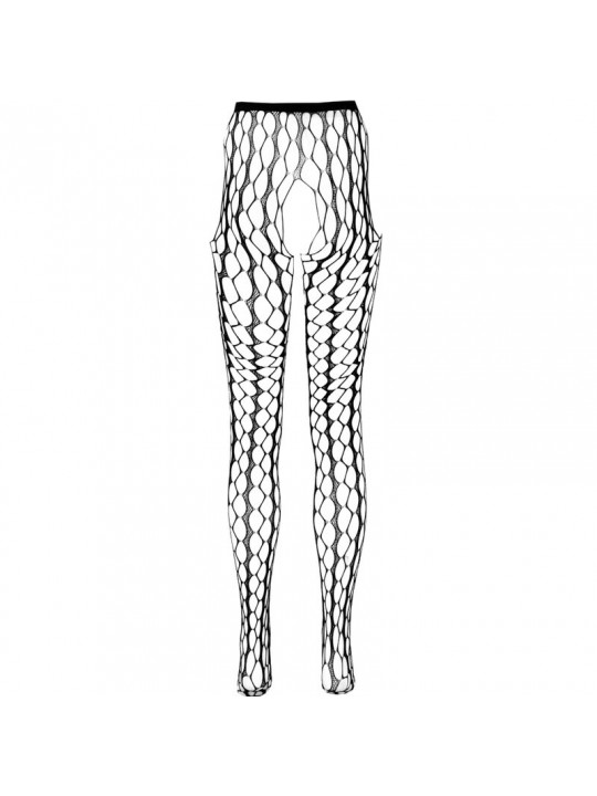 PASSION - COLLEZIONE ECO BODYSTOCKING ECO S007 NERO