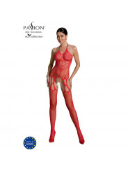 PASSION - COLLEZIONE ECO BODYSTOCKING ECO BS002 ROSSO