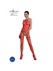 PASSION - COLLEZIONE ECO BODYSTOCKING ECO BS006 ROSSO