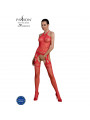 PASSION - COLLEZIONE ECO BODYSTOCKING ECO BS006 ROSSO