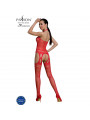 PASSION - COLLEZIONE ECO BODYSTOCKING ECO BS006 ROSSO