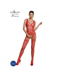 PASSION - COLLEZIONE ECO BODYSTOCKING ECO BS009 ROSSO