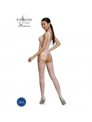 PASSION - COLLEZIONE ECO BODYSTOCKING ECO BS009 BIANCO