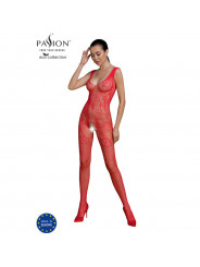 PASSION - COLLEZIONE ECO BODYSTOCKING ECO BS012 ROSSO