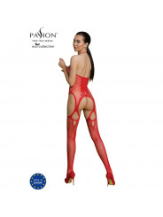 PASSION - COLLEZIONE ECO BODYSTOCKING ECO BS013 ROSSO