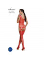 PASSION - COLLEZIONE ECO BODYSTOCKING ECO BS014 ROSSO