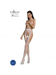 PASSION - COLLEZIONE ECO BODYSTOCKING ECO S003 BIANCO