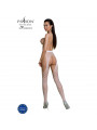 PASSION - COLLEZIONE ECO BODYSTOCKING ECO S003 BIANCO