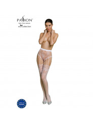 PASSION - COLLEZIONE ECO BODYSTOCKING ECO S004 BIANCO