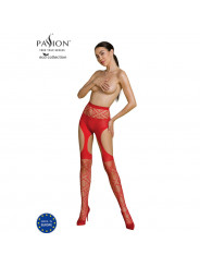 PASSION - COLLEZIONE ECO BODYSTOCKING ECO S005 ROSSO