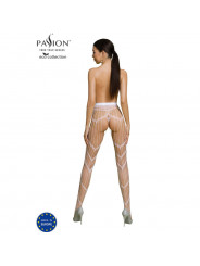 PASSION - COLLEZIONE ECO BODYSTOCKING ECO S006 BIANCO