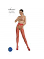 PASSION - COLLEZIONE ECO BODYSTOCKING ECO S008 ROSSO