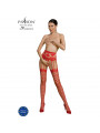 PASSION - COLLEZIONE ECO BODYSTOCKING ECO S009 ROSSO