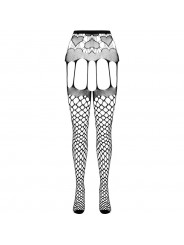 PASSION - COLLEZIONE ECO BODYSTOCKING ECO S009 BIANCO