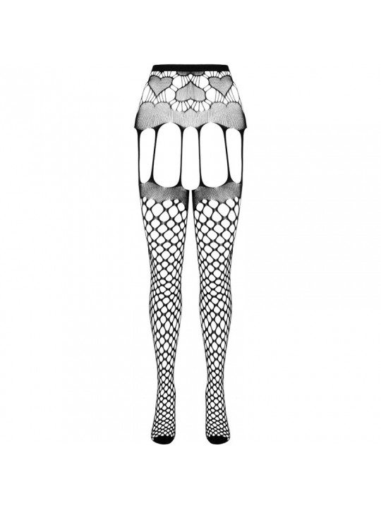 PASSION - COLLEZIONE ECO BODYSTOCKING ECO S009 BIANCO