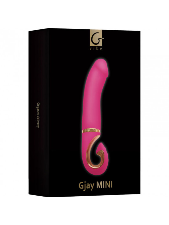 G-VIBE - VIBRATORE IN SILICONE GJAY MINI ROSA